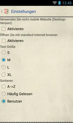 Schweiz Zeitungen android App screenshot 1