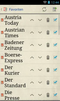 Schweiz Zeitungen android App screenshot 3